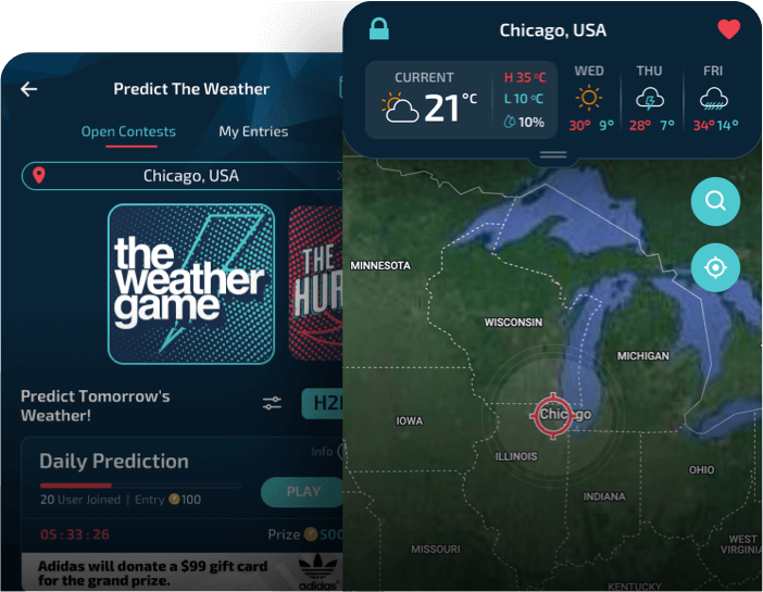 Turning Weather Prediction into a Daily Fantasy Game