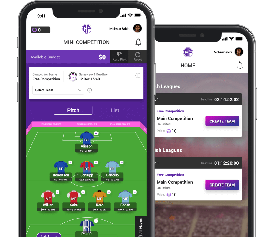 The fastest growing fantasy sports platform for soccer fans in the Middle East