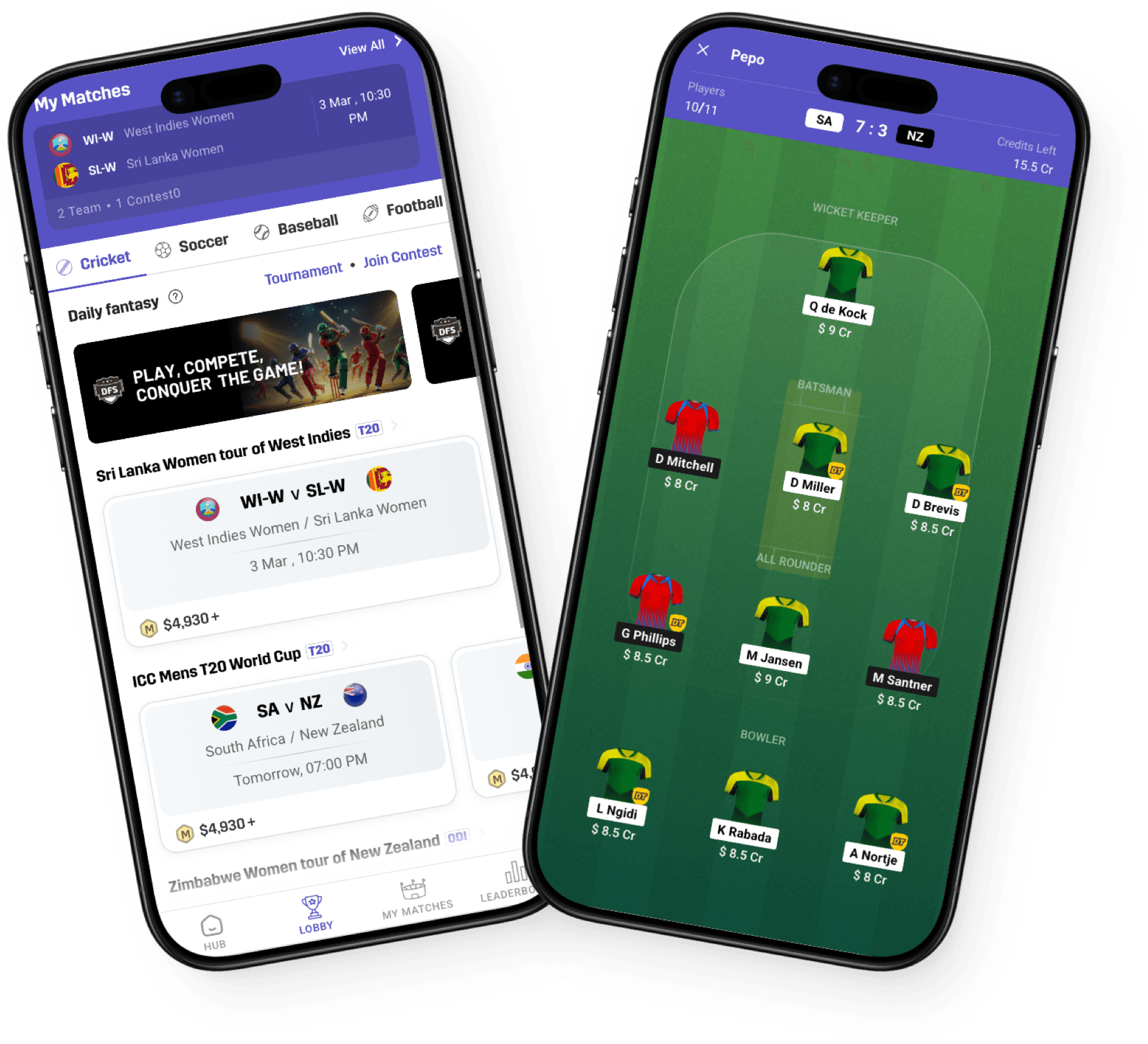 Our White Label Fantasy Sports Software Can Help You Build a Business Like Dream11 & FanDuel