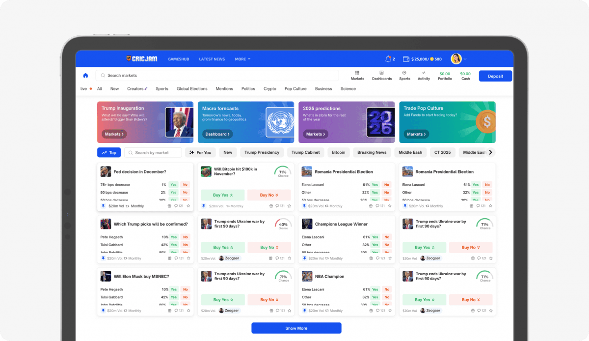 Real-Time Odds
