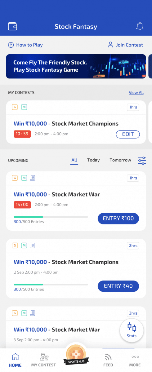 stock fantasy
