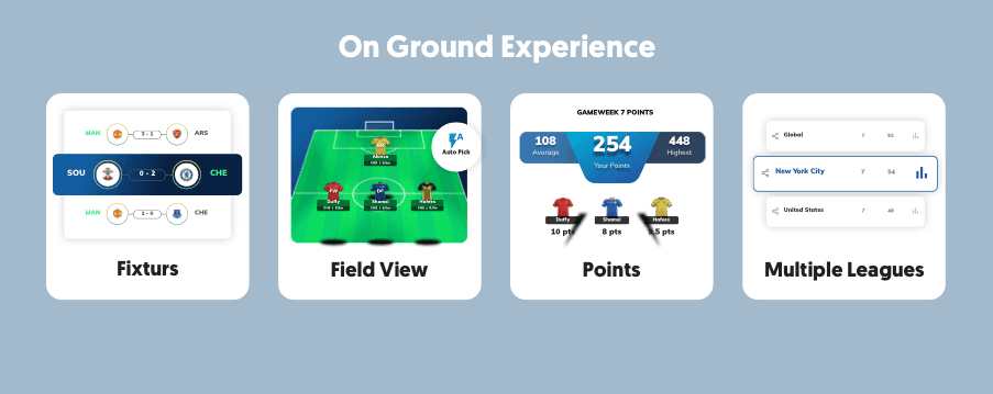 On Ground gaming experience