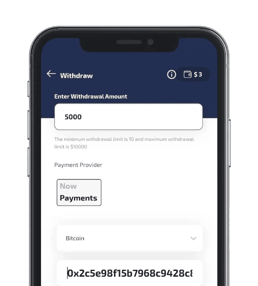 Instant Crypto Payouts