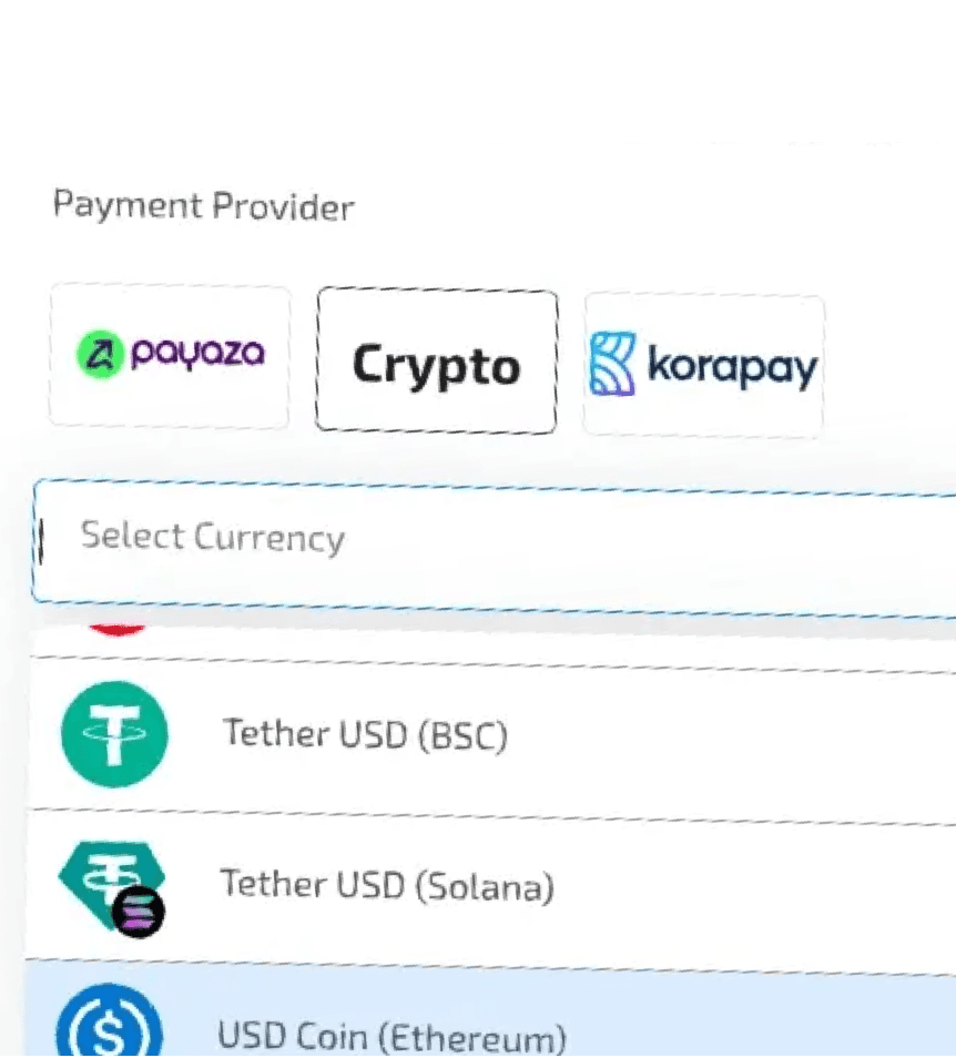 Cryptocurrency Integration