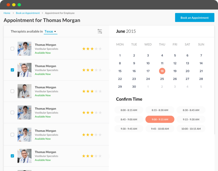 Clinic You EMR Software Solutions – Scheduling by Vinfotech