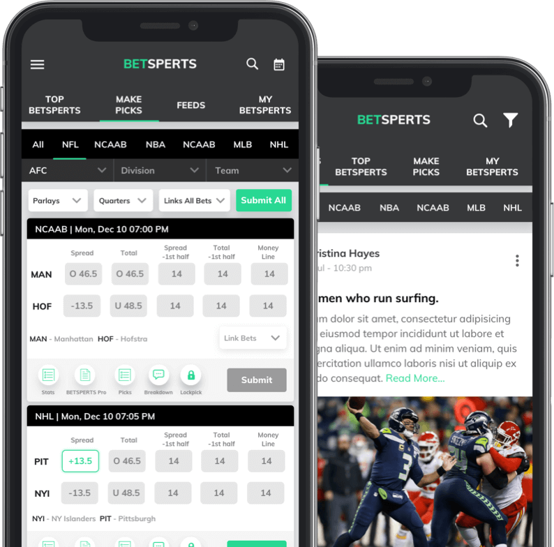 Betsperts is a sports betting advice platform developed by Vinfotech