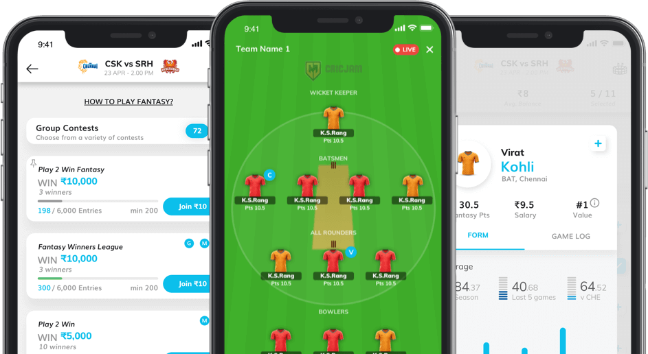  A daily fantasy platform developed with advance features to uphold the passion of Indian sports fanatics by Vinfotech