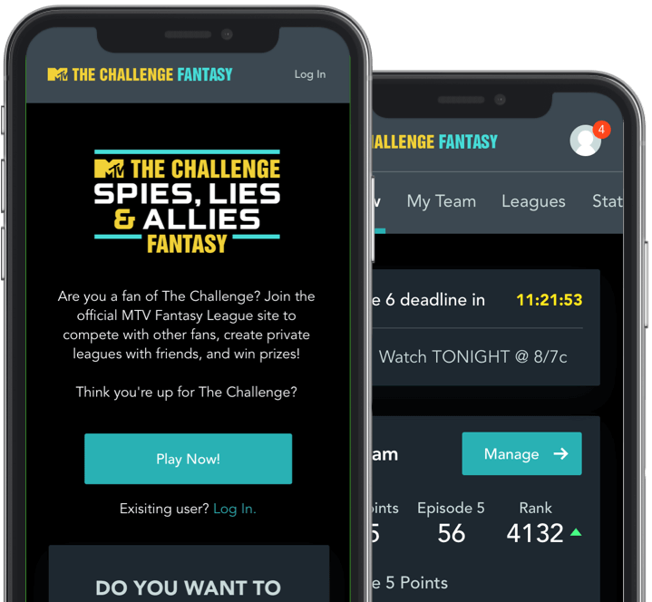 A reality TV fantasy game was introduced to boost the TRP of a TV show by Vinfotech