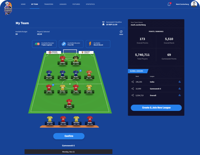 A season long game for an elevated FIFA World Cup fantasy experience.