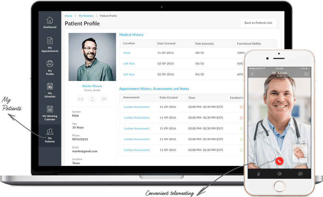 Clinic You EMR Website & App – Medication Process by Vinfotech