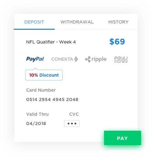 Payment Partnerships for Fantasy Sports by Vinfotech