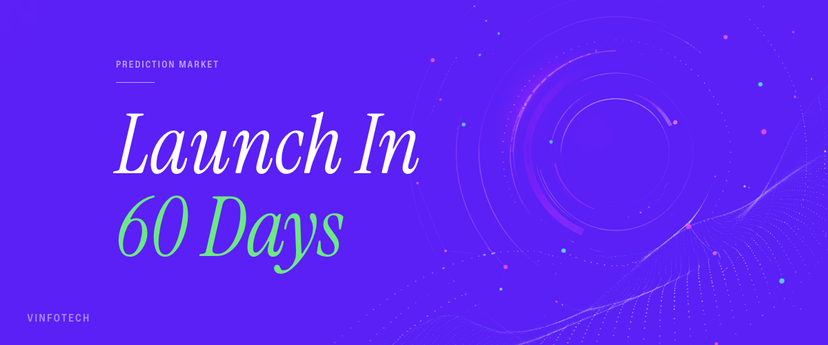 Launching a custom prediction market in 60 days